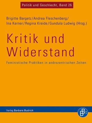 cover image of Kritik und Widerstand